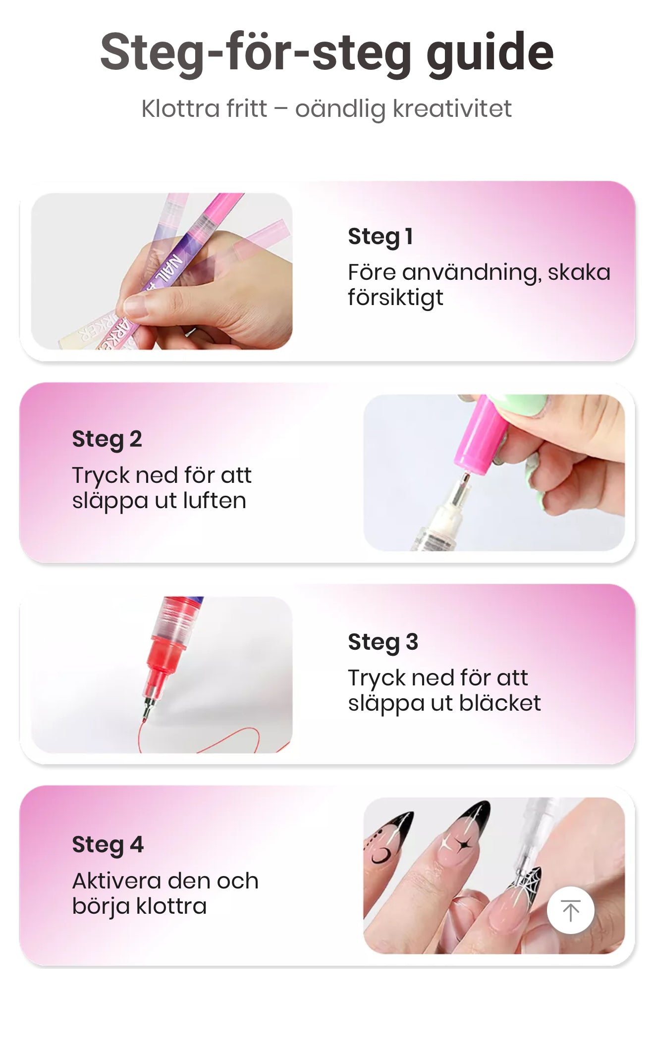 Nail Art Graffiti Pen – Skapa unika nageldesigner hemma!