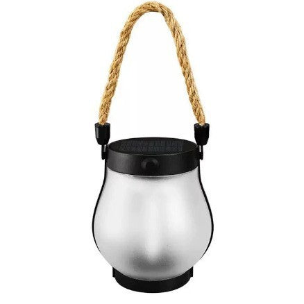 Utomhusbelysning – Trädgårdslampa med Fladdrande Låga