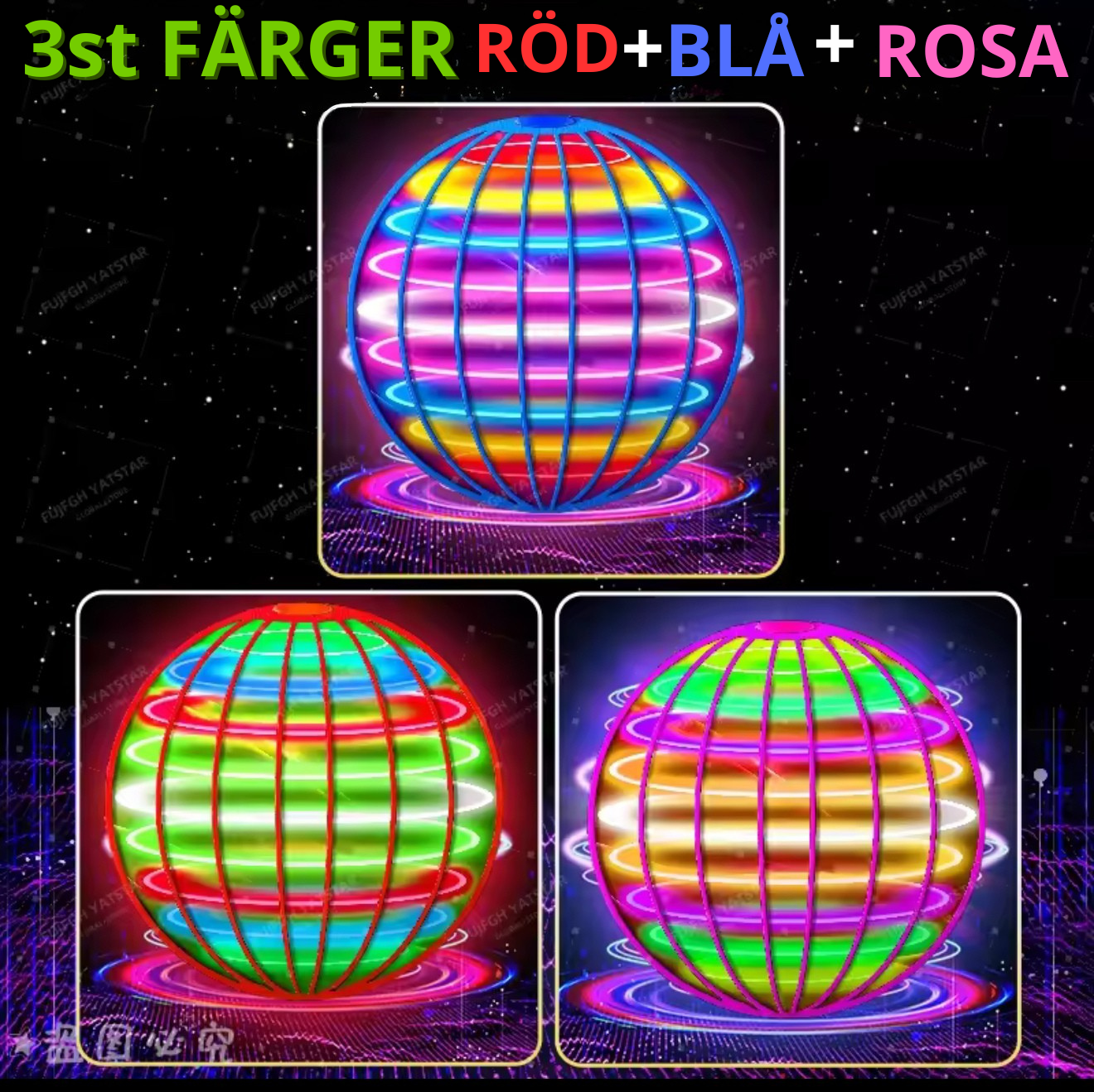 ✨ Flygande Lysande Boll – Magisk Lek för Barn! 👦👧