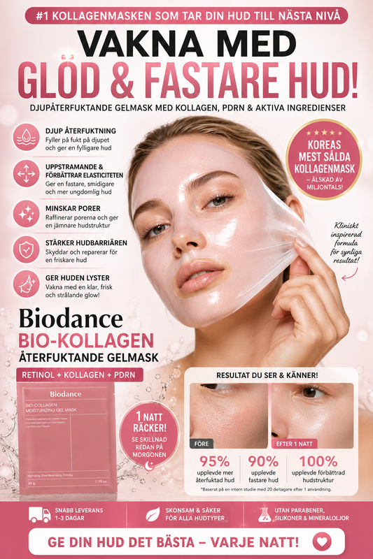 Biodance Bio-Kollagen Gelmask – Inspirerad av Korean Beauty 🇰🇷✨