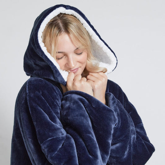 ✨️ Huggle Hoodie Pyjamasfilt – Mysig värme året runt