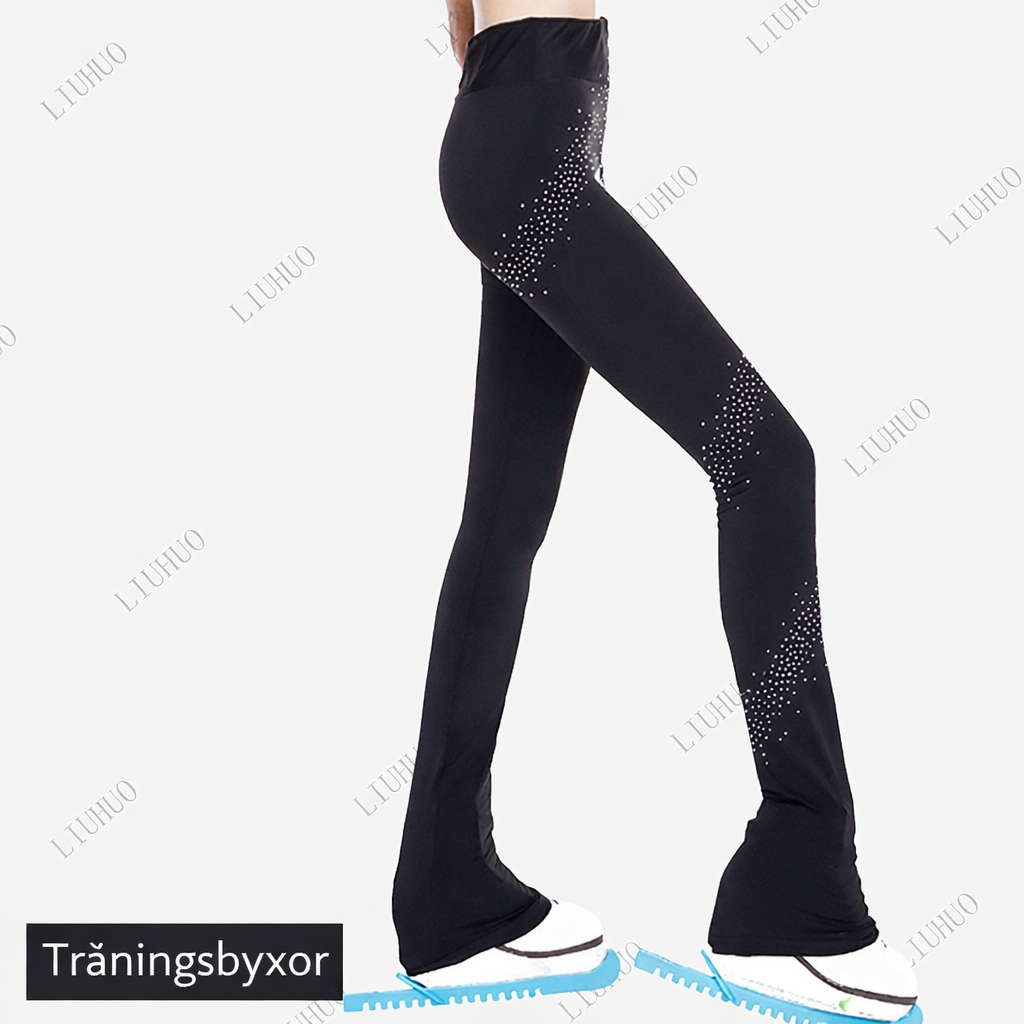 Glittriga konståkningsbyxor med fleece – värme, komfort och elegans på isen ⛸️✨