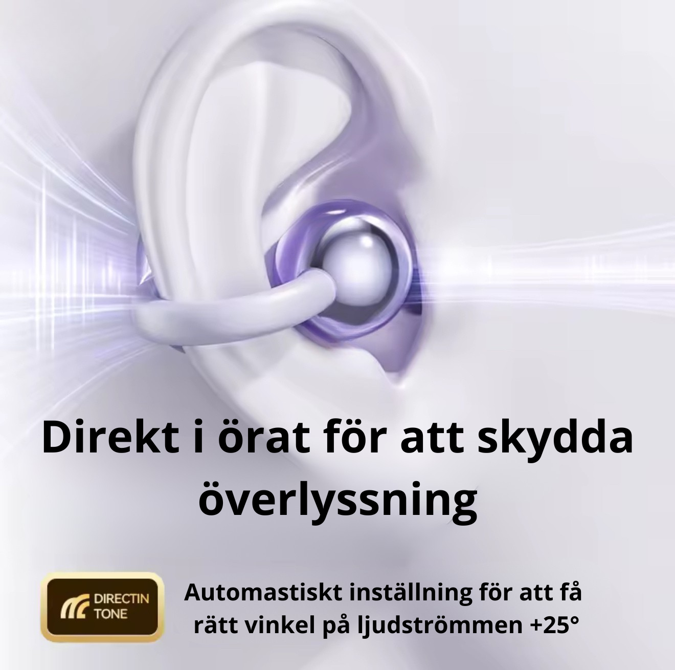 Trådlösa benledning-hörlurar med Bluetooth 5.4 – Vattentäta sporthörlurar med öronklämma, HIFI-ljud, digital display & inbyggd mikrofon