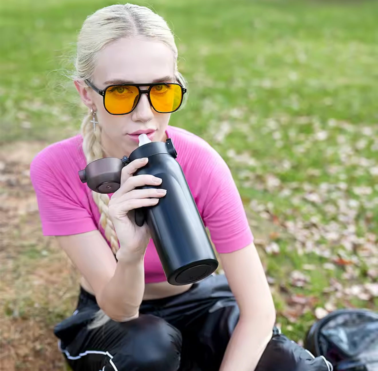 💧 Sportig Vattenflaska – Rostfri samt sätter "smak"på vattnet