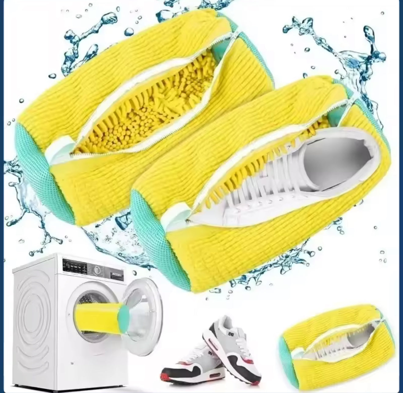 Skotvättpåse för Tvättmaskin & Torktumlare – Återanvändbar