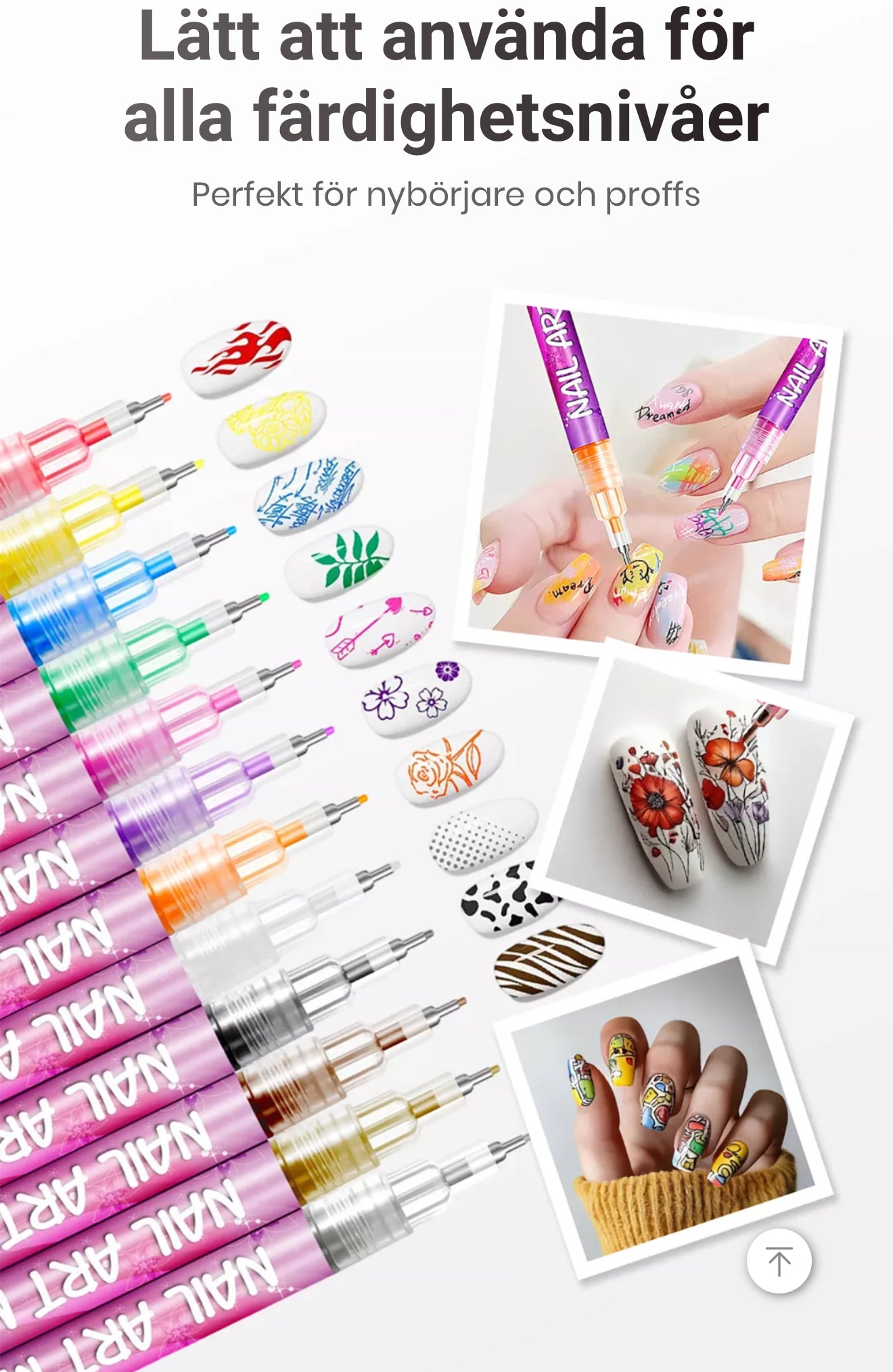 Nail Art Graffiti Pen – Skapa unika nageldesigner hemma!