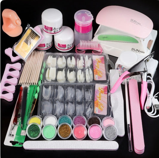 Komplett Nagelkit för Akrylnaglar