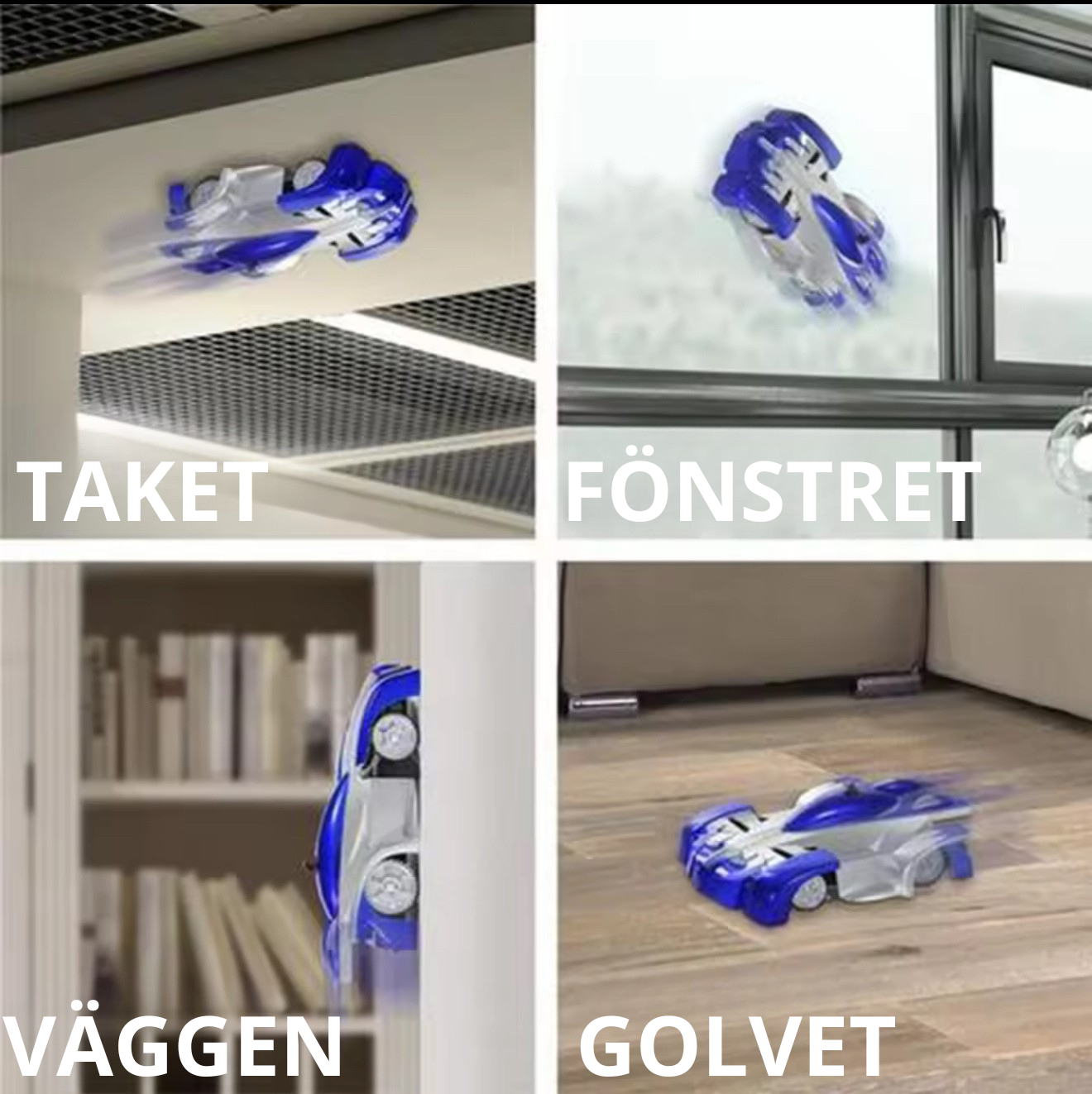 Väggklättrande Radiostyrd Bil – Fantastisk Julklapp för Barn!