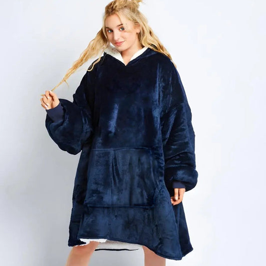 ✨️ Huggle Hoodie Pyjamasfilt – Mysig värme året runt